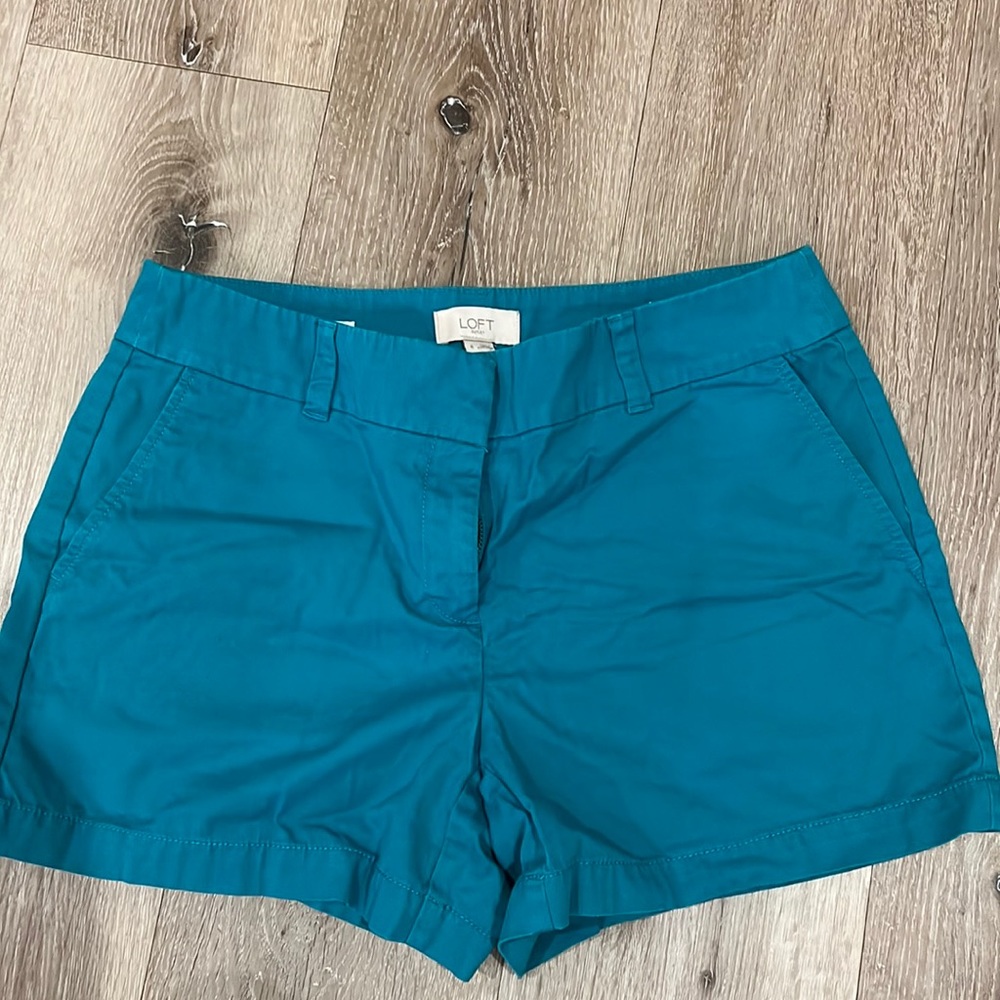 Teal 4” short